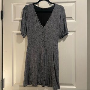 Abercrombie & Fitch Floral Button-Down Dress